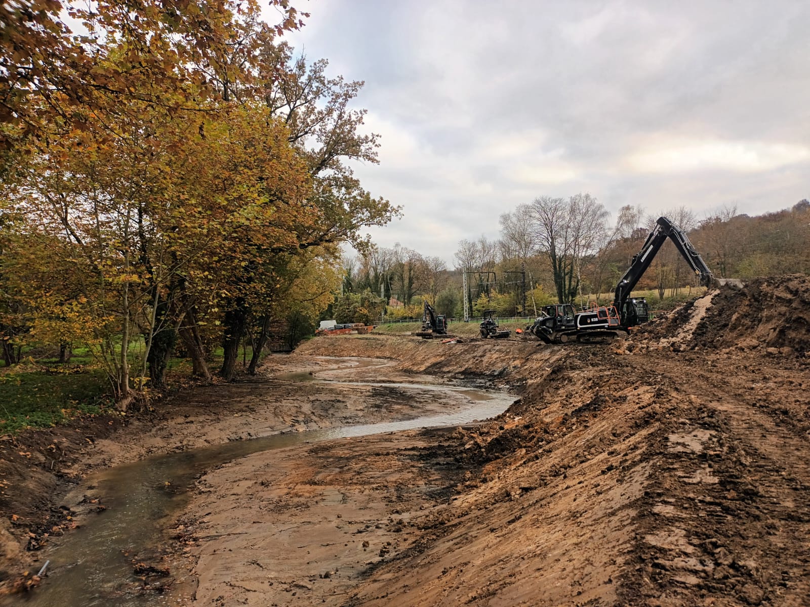 Dérivation d'un cours d'eau