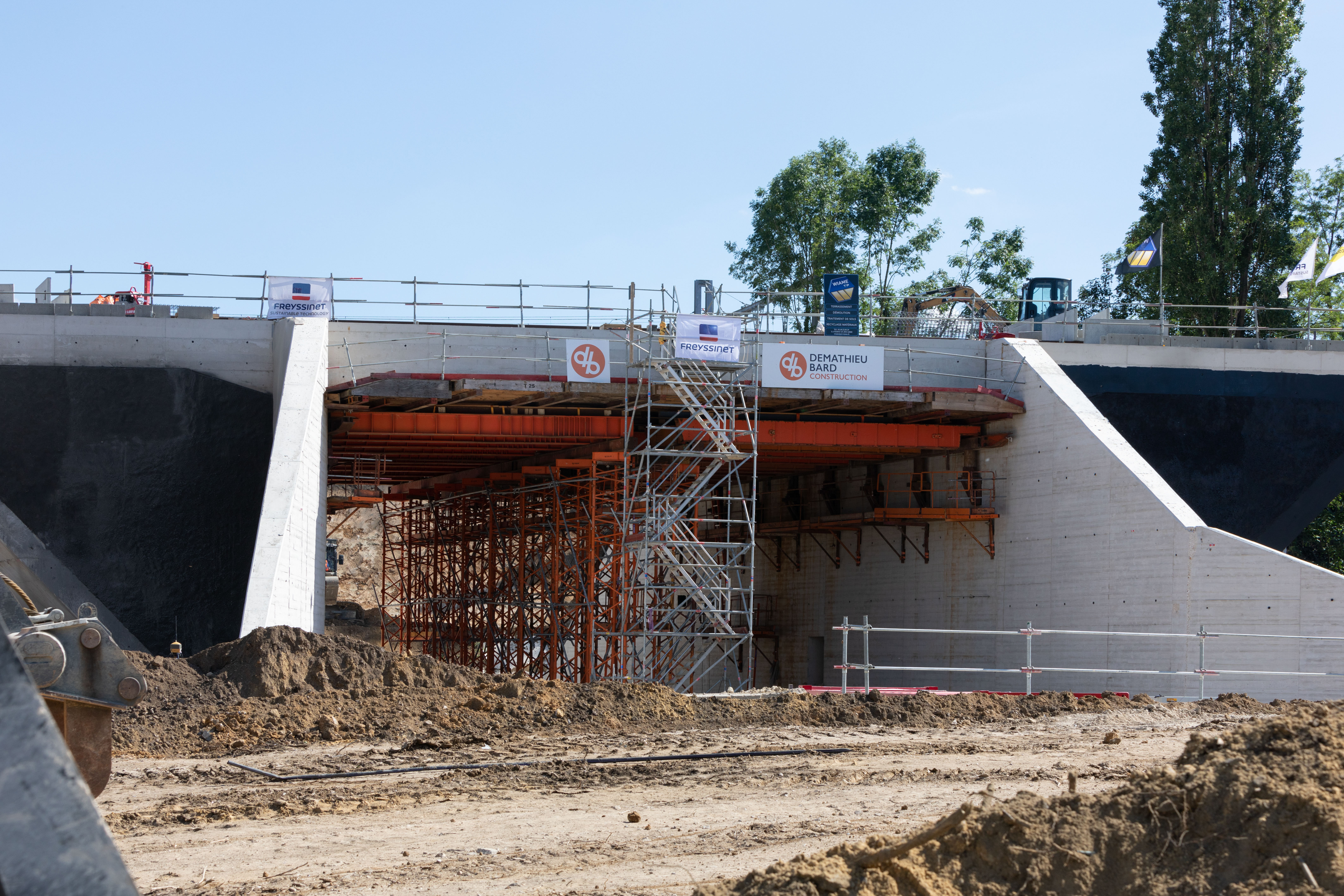 Ripage d'un ouvrage - Epinay sur Orge