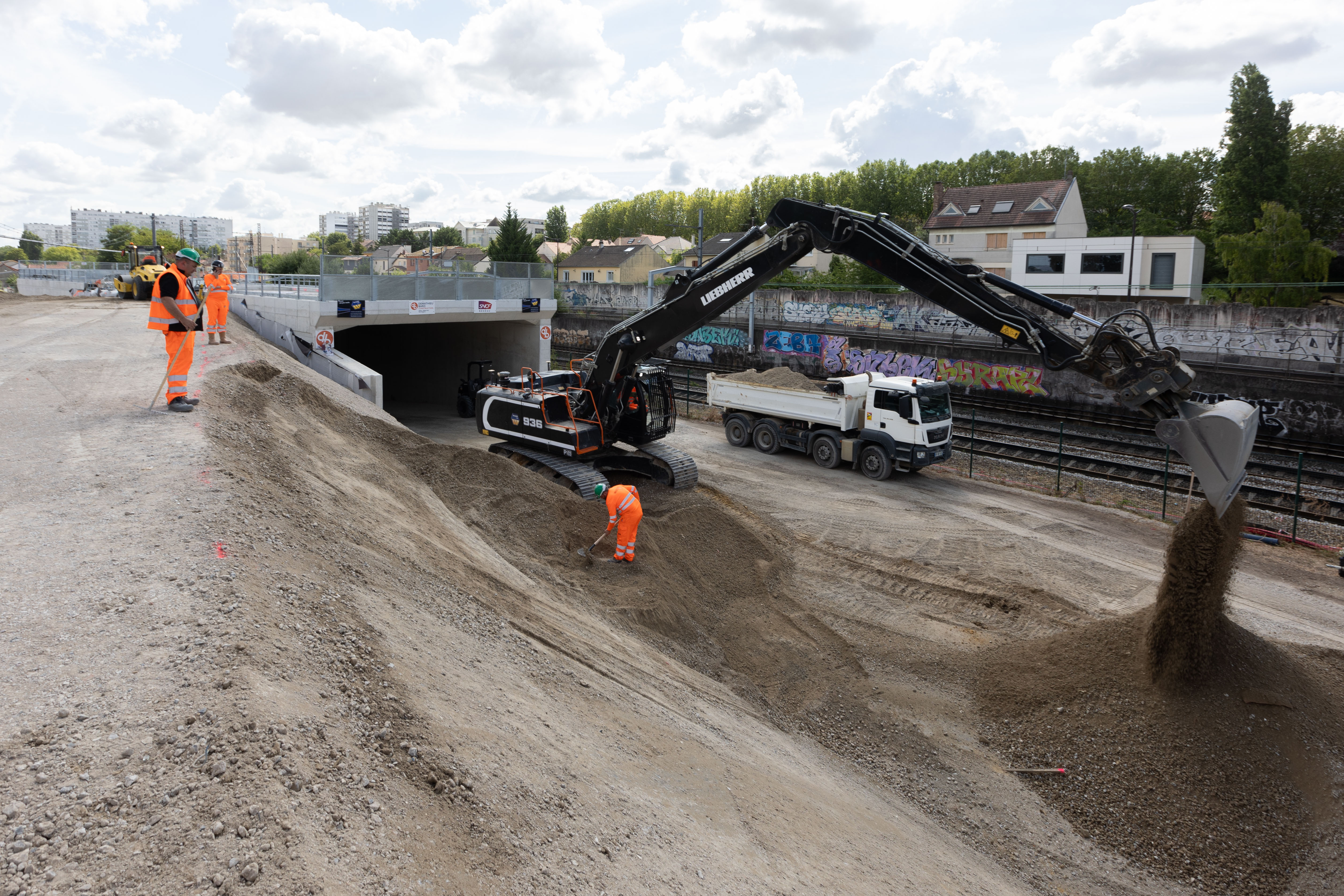 Création d'un saut de mouton pour le RER B