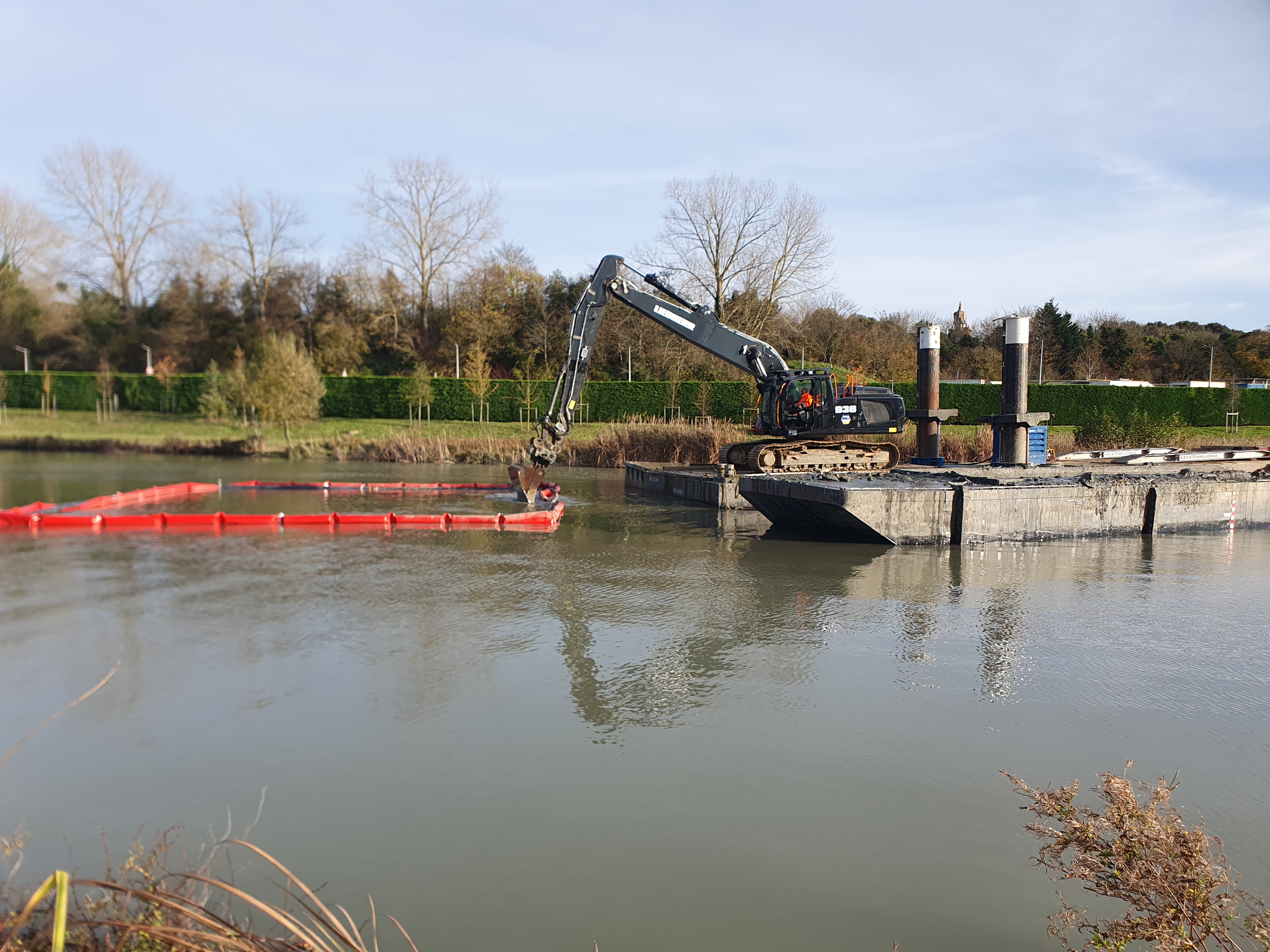 BEP4A - Curage d'un bassin